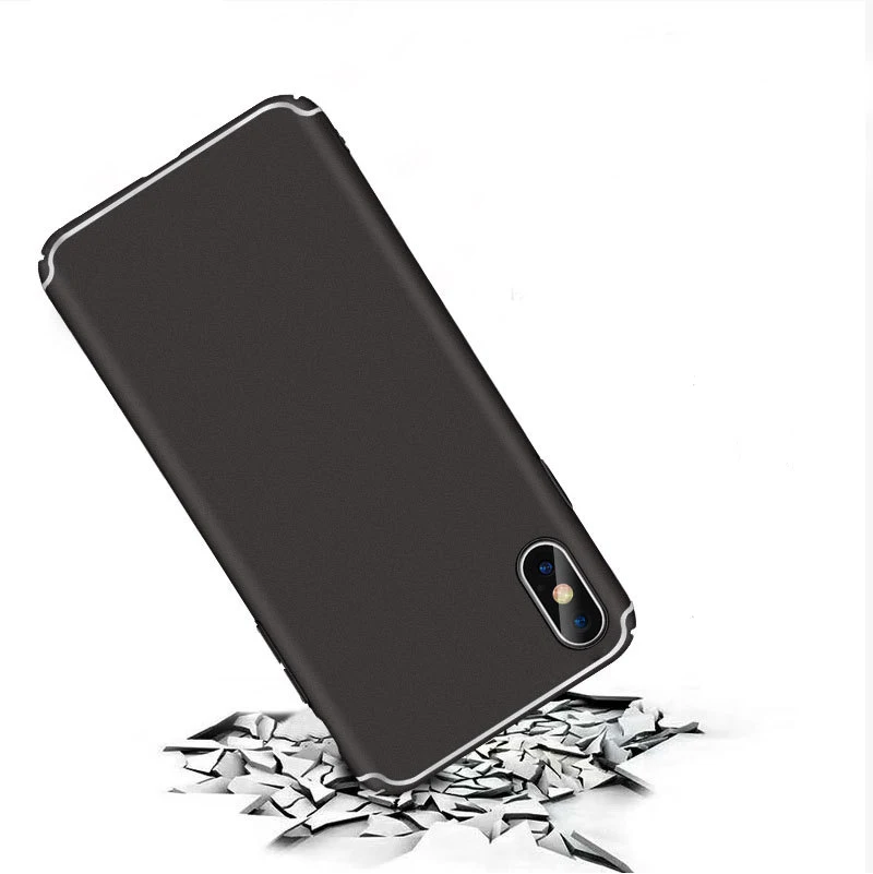 Чехол Triseoly для iPhone 8 гладкий Высококачественный жесткий чехол X Plus 7 6 6S Ten |