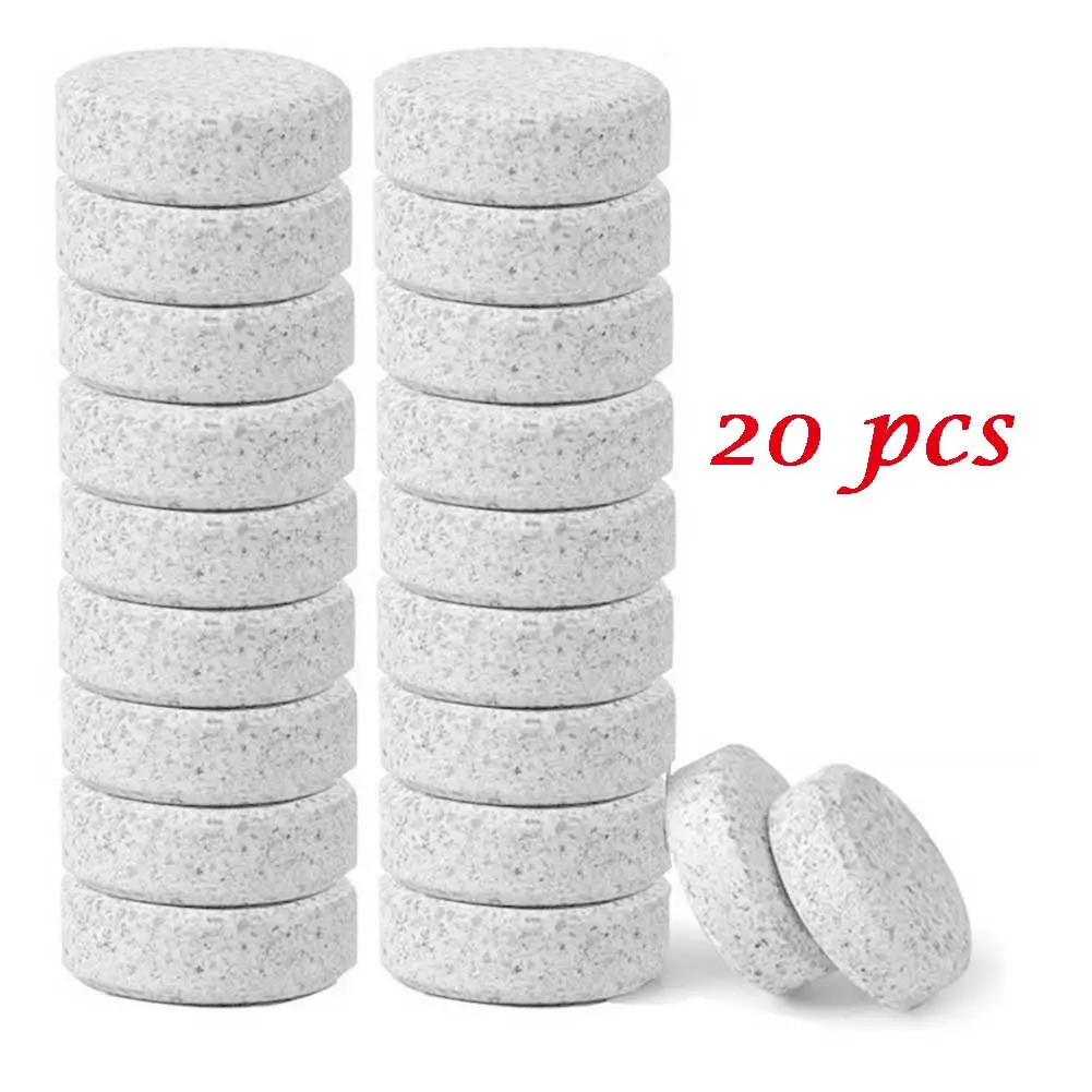 20pcs 20/10/5/1 шт. Многофункциональный очищающий Спрей очиститель концентрат для уборки дома чистящее средство для унитаза хлора таблетки очистки пятна - Тип аромата: 20pcs