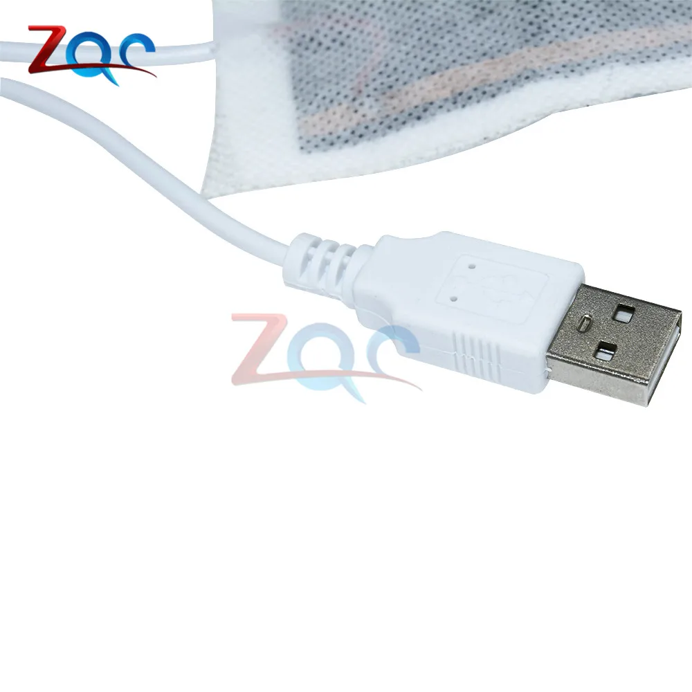 5 В USB нагревательный элемент пленочный нагреватель мягкий сгибаемый тепловой коврик 6*20 см для сушилки для обуви товары для здоровья