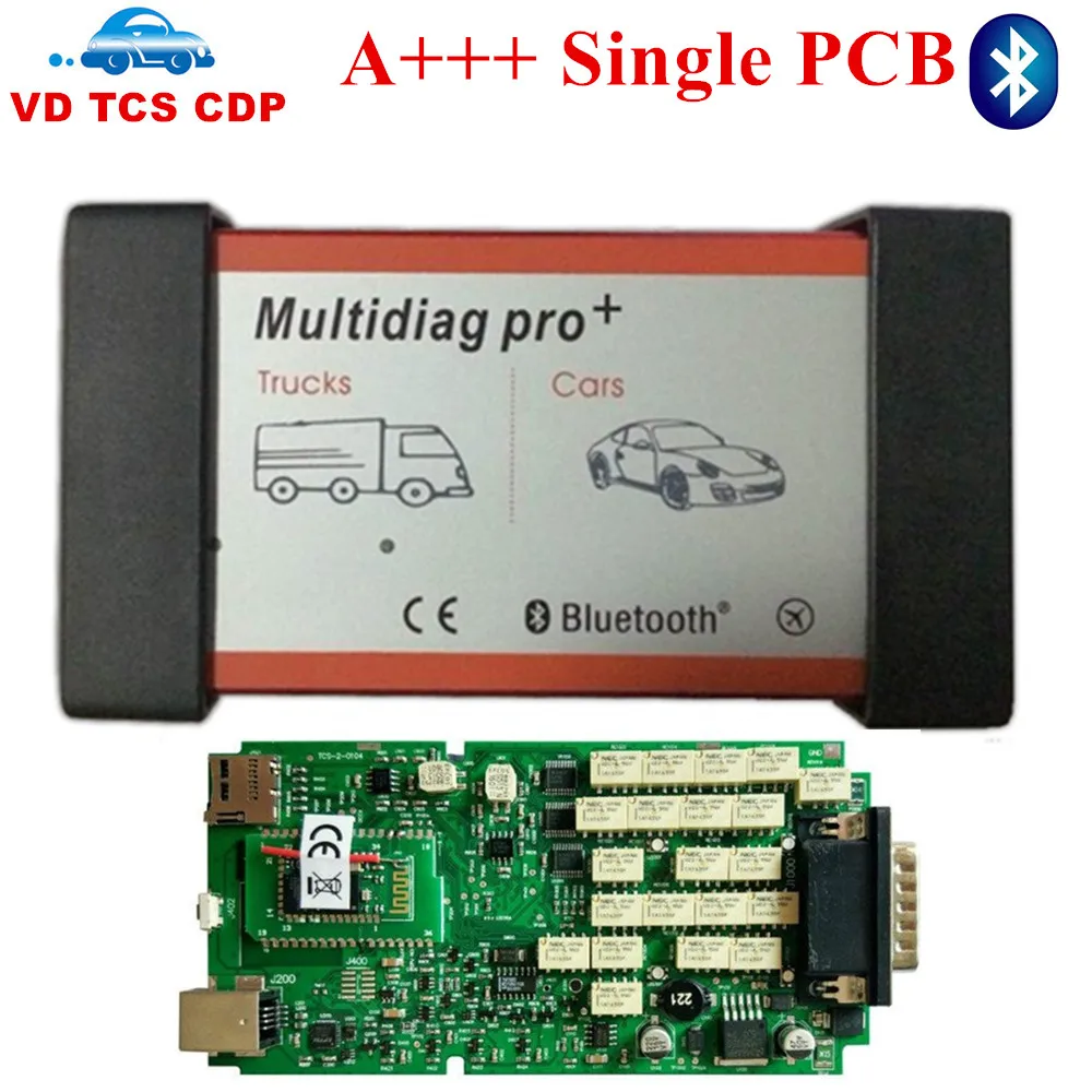 VD TCS CDP Pro диагностический инструмент A + качественный Одиночный Зеленый PCB Multidlag с