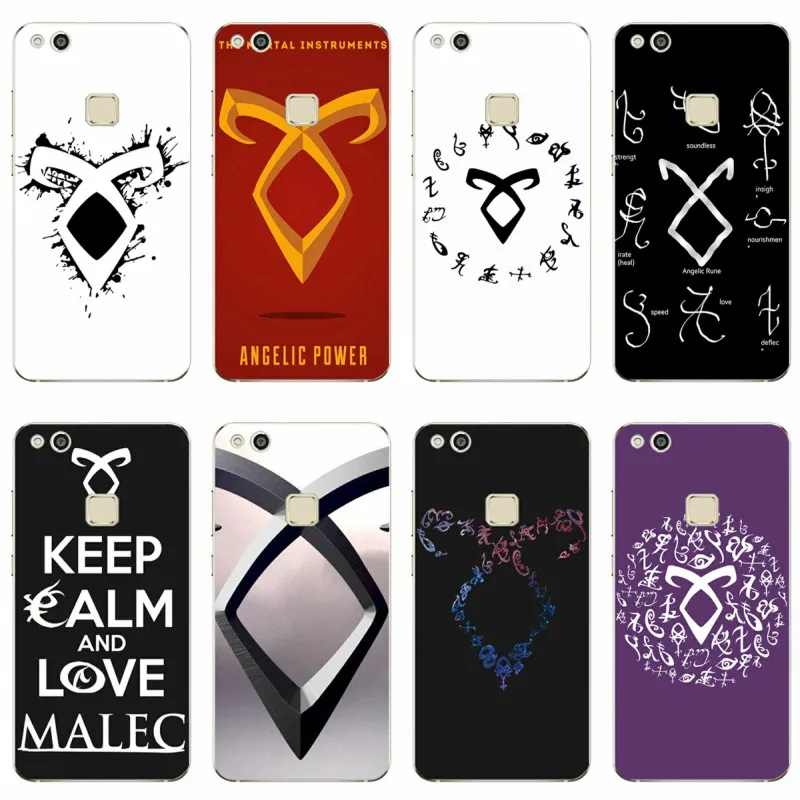 Мягкий силиконовый чехол для телефона Shadowhunters runes из ТПУ Huawei P9 P10 P20 Lite Mate 9 10 Honor V9 Por