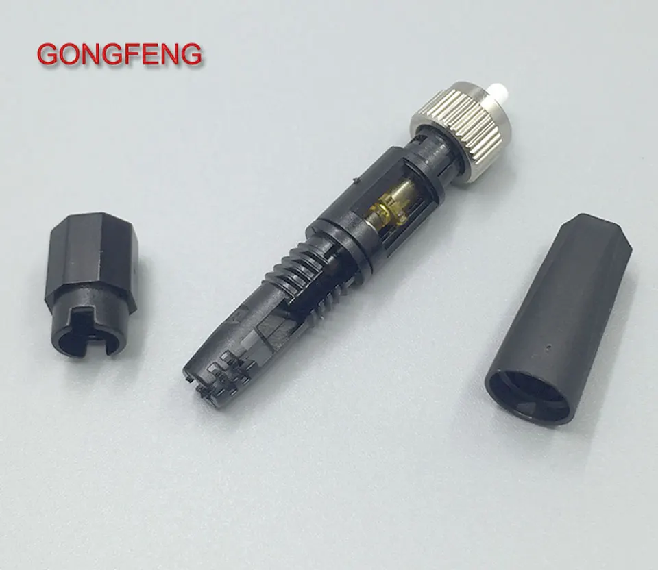 GONGFENG 100 шт. Новый оптоволоконный коннектор телекоммуникационный встроенный