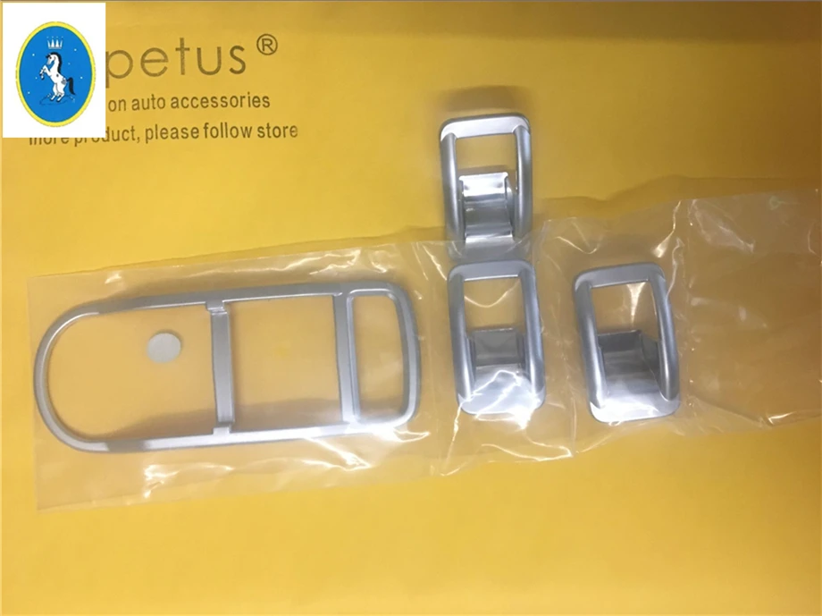 

Better Protector ! For Land Rover Freelander 2 2013 2014 2015 ABS New Style Inner Door Armrest Window Lift Button Cover Trim