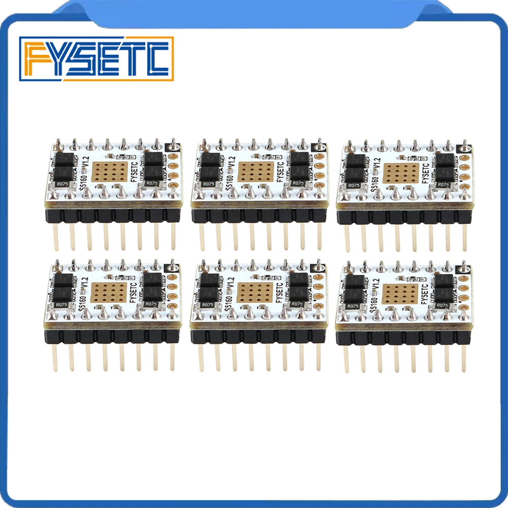 Драйвер шагового двигателя TMC5160 V1.2 SPI S5160 бесшумный драйвер Stepstick летающий провод