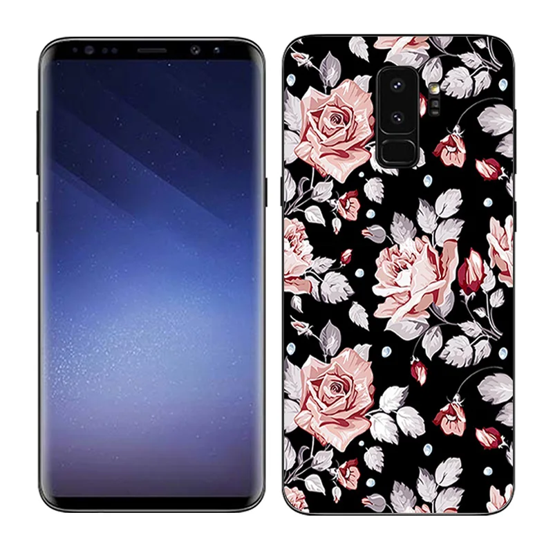 Чехлы для телефонов Samsung Galaxy S9 Plus 6 2 дюйма красивые окрашенные чехлы из ТПУ мягкие