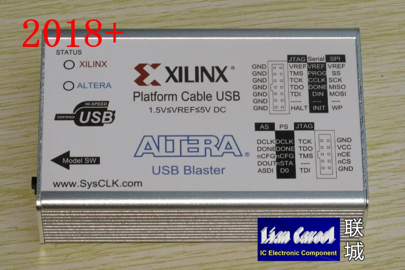 Кабель USB ALTERA Blaster 2 в 1 для платформы Xilinx линия загрузки|line in|line in usbline cable |