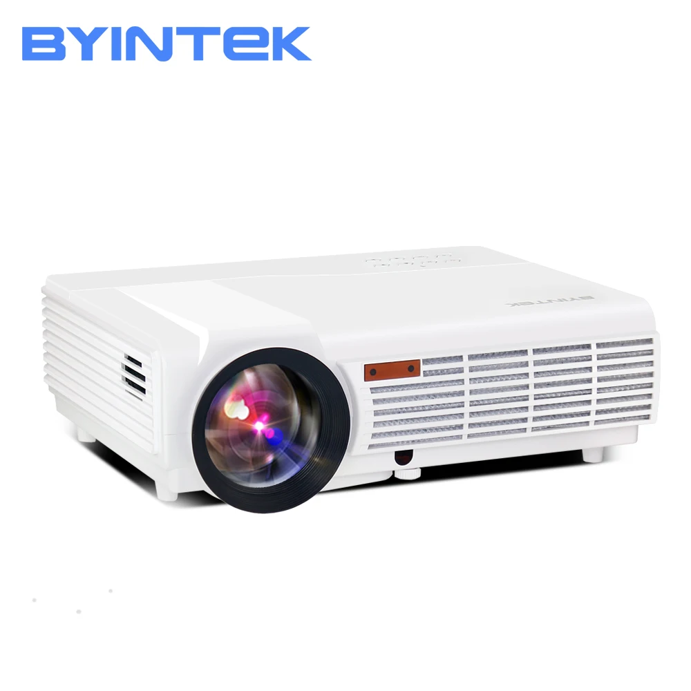BYINTEK Топ бренд BT96 HDMI USB 1280x800 WXGA 200 дюймов HD 1080P цифровой домашний кинотеатр