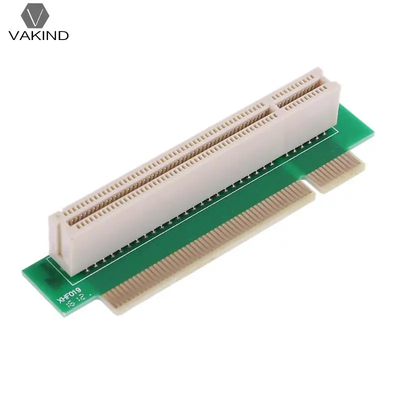 ПК Аксессуары PCI папа к женскому 32 бит 90 градусов правый угол переходника