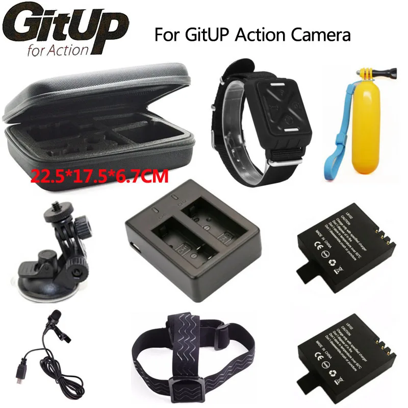 Оригинальный GitUP наручные Дистанционного Двойной Зарядное устройство Батарея