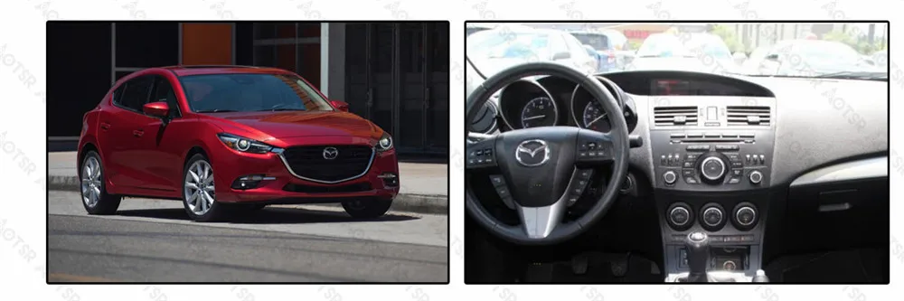Aotsr Android 8 1 автомобильный DVD плеер Авто радио GPS навигация для Mazda 3 Axela Радио стерео