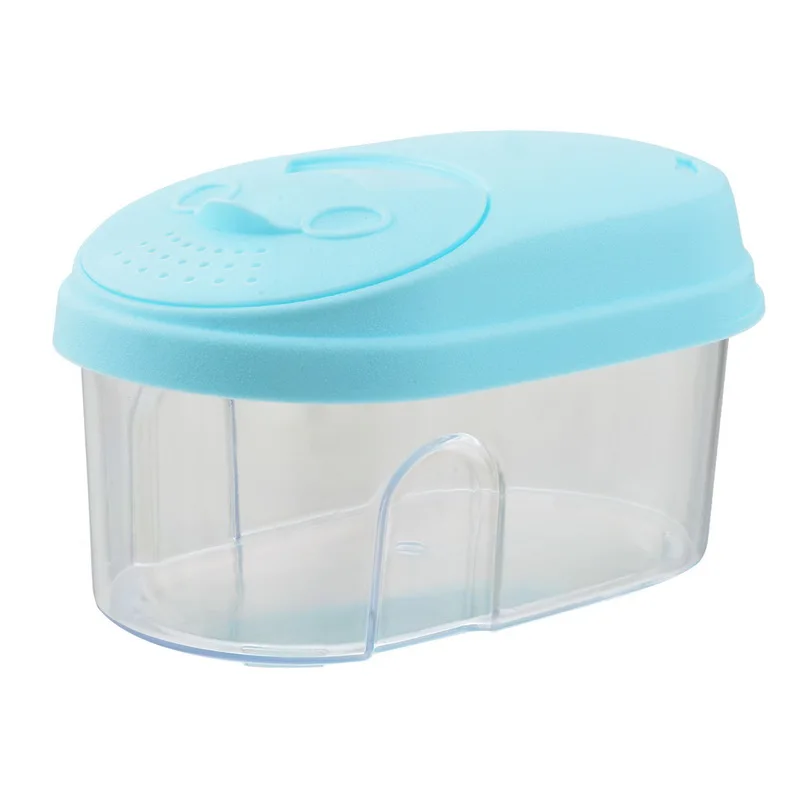 Hoomall 400/800/1600ml Multifunctional Blue Storage Crisper Kitchen Tool Grain Bean Rice Box Container Case Organizer | Дом и сад