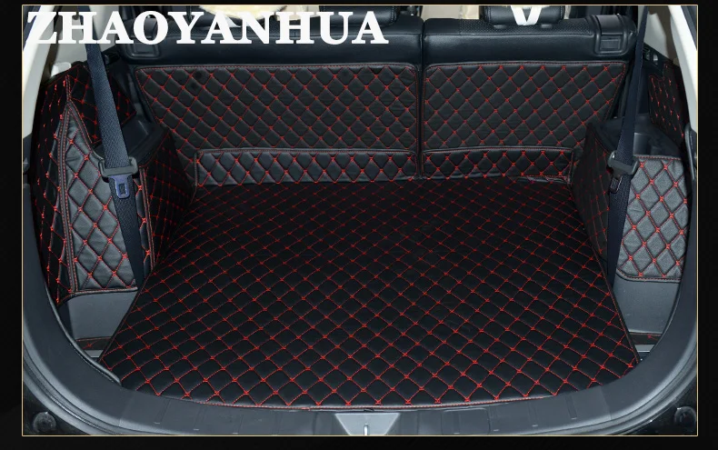 

Подходящий под заказ коврик для багажника автомобиля для Mitsubishi Oulander Pajero sport Lancer ASX, автомобильный коврик для любой погоды, напольный коврик