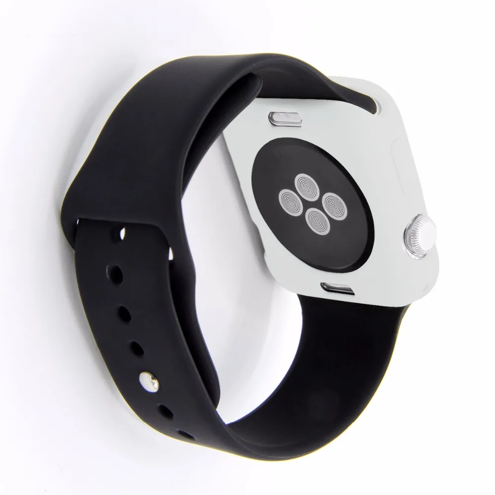 YUKIRIN мягкий силиконовый защитный чехол для часов Apple Watch 38 мм 42 мм 40 мм 44 мм чехол для браслета для iWatch Series 4 3 2 1