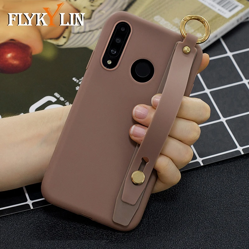 FLYKYLIN чехол конфетного цвета для huawei P20 Lite 2019 задняя крышка на P30 Pro P8 2017 кожа мягкий