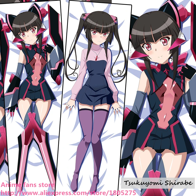 Симпатичное японское аниме Senhime Zesshou Symphogear Tsukuyomi Shirabe фотодекоративное