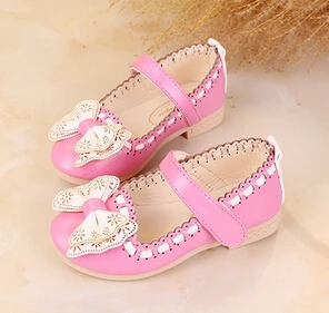 

2018 Girl Princess Cute Shoes Elegant Cute Fashion Children's shoes Sandals pu Leather Bestsellers