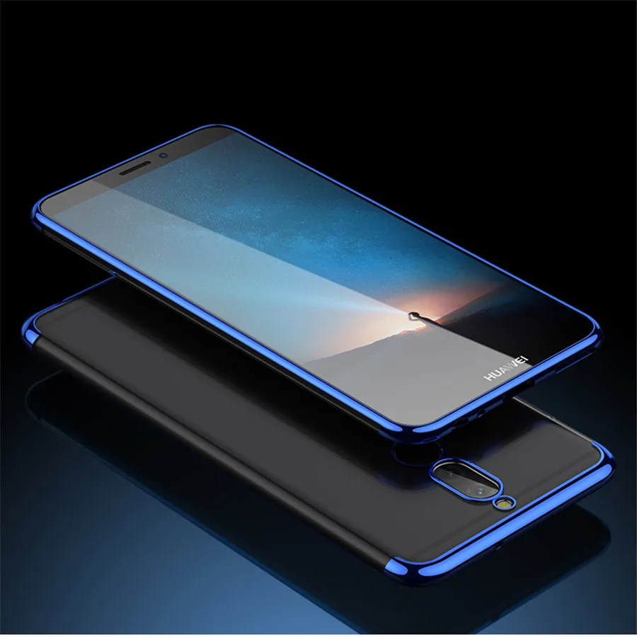For Huawei Mate8 9 10 20 Pro lite nova 2i RS 20X Luxury Laser Plating TPU Cover maimang6 7 Soft Transparent Shockproof Coque | Мобильные