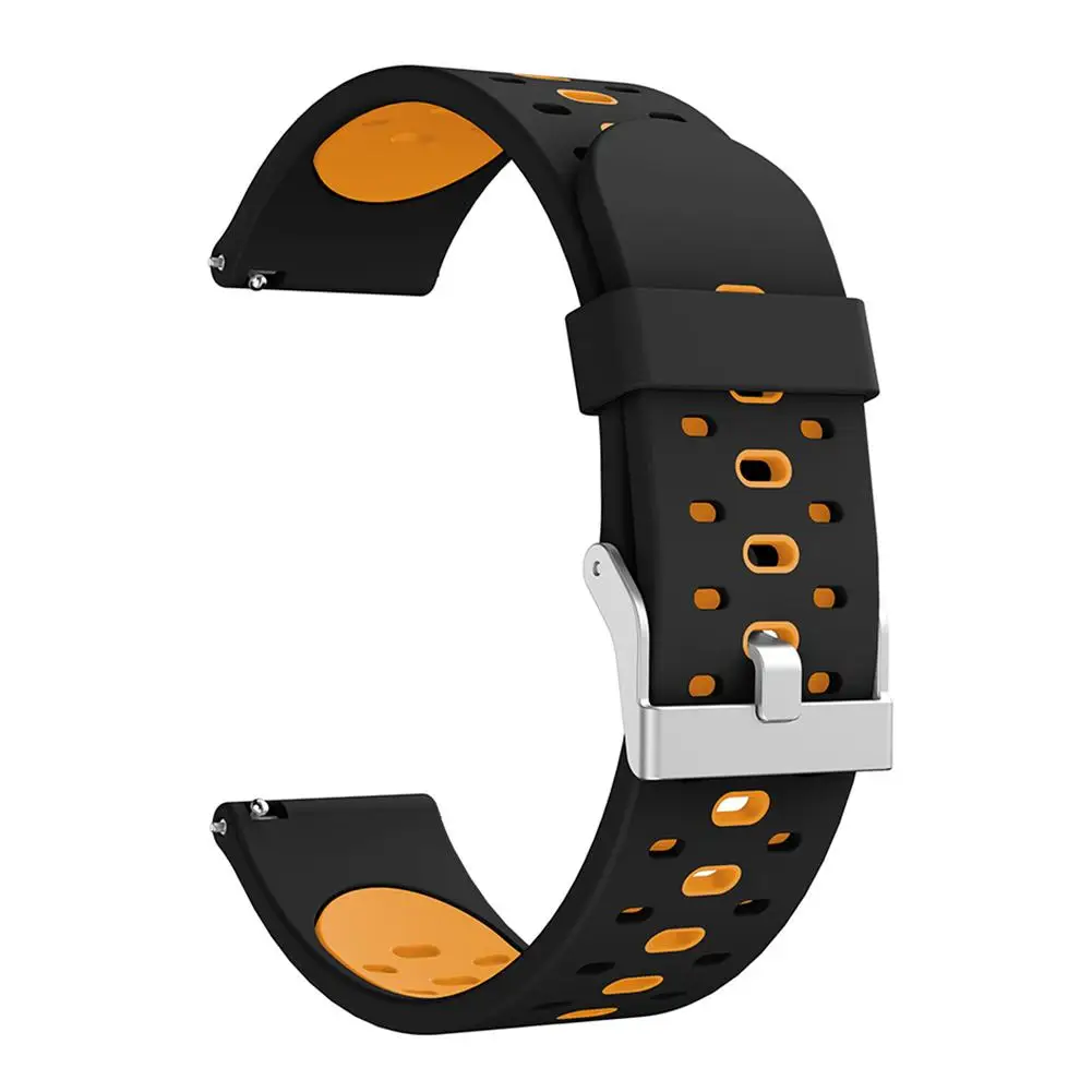 Высококачественный 20 мм силиконовый сменный ремешок модный для Garmin Forerunner 245