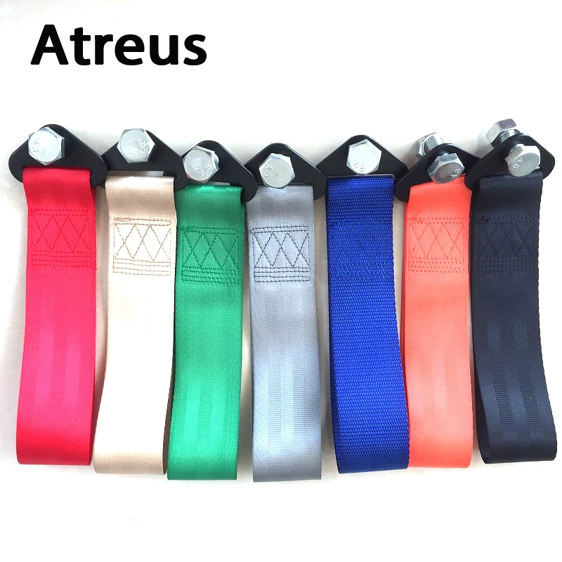 Atreus 1 шт. автомобильный Стайлинг ремень для прицепа буксирный крюк нейлоновые