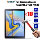 Ультратонкая защитная пленка из закаленного стекла для Samsung Galaxy Tab A2 10,5 T590T595, 10 шт.