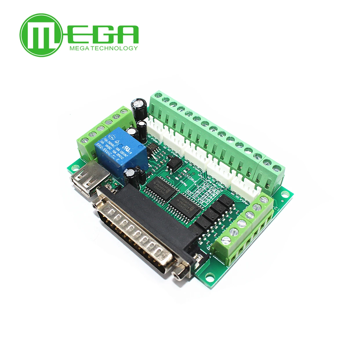 Обновленная 5 осевая плата адаптера интерфейса ЧПУ для драйвера шагового