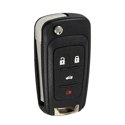 4 Buttons OkeyTech откидной складной чехол для дистанционного ключа для Vauxhall, Opel Insignia Astra Mokka, Чехол для автомобильного управления Fob, корпус HU100 Blade - Цвет: 4 Buttons