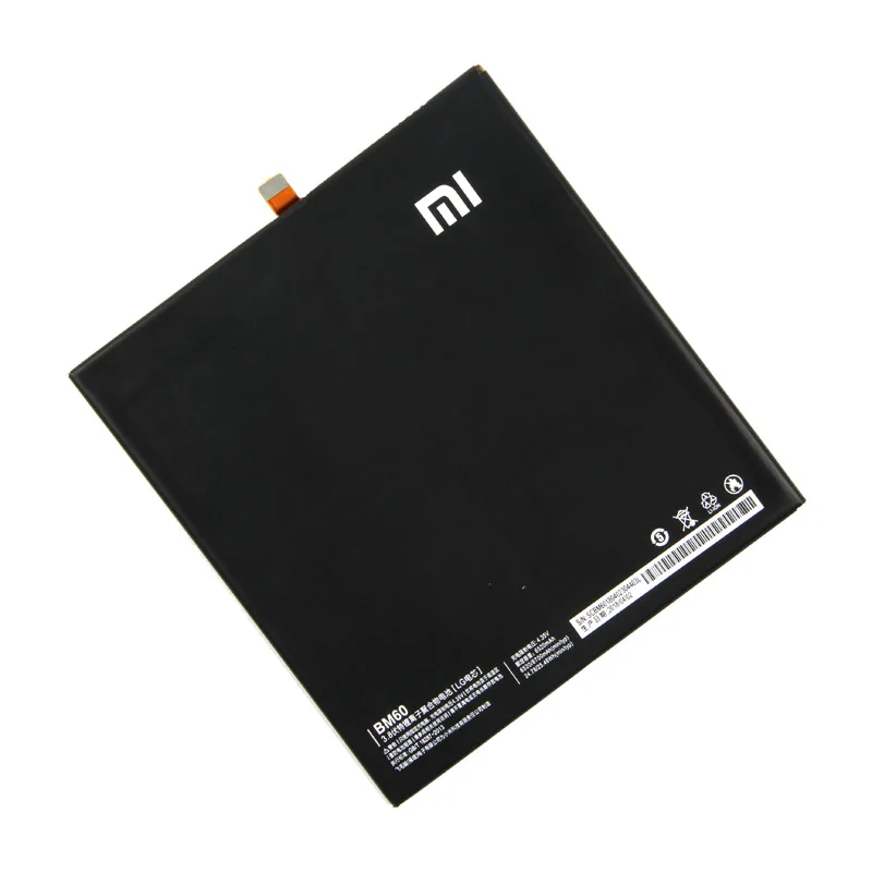 Оригинальный аккумулятор для планшета Xiaomi BM60 Pad 1 Mipad A0101 6520 мАч высокое