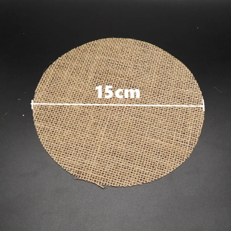 1pcs Jute Hessian Burlap Linen Lace Cutlery Holder Vintage Birthday Wedding Party Decorations Tableware Supplies 62054