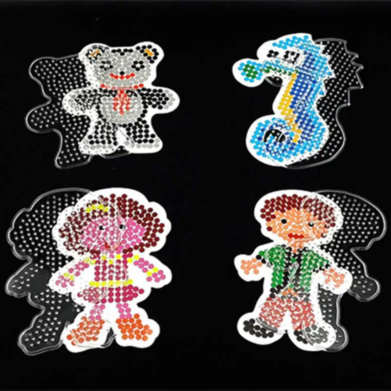 Большие перфорированные панели для Perler прозрачные квадратные дизайнерские