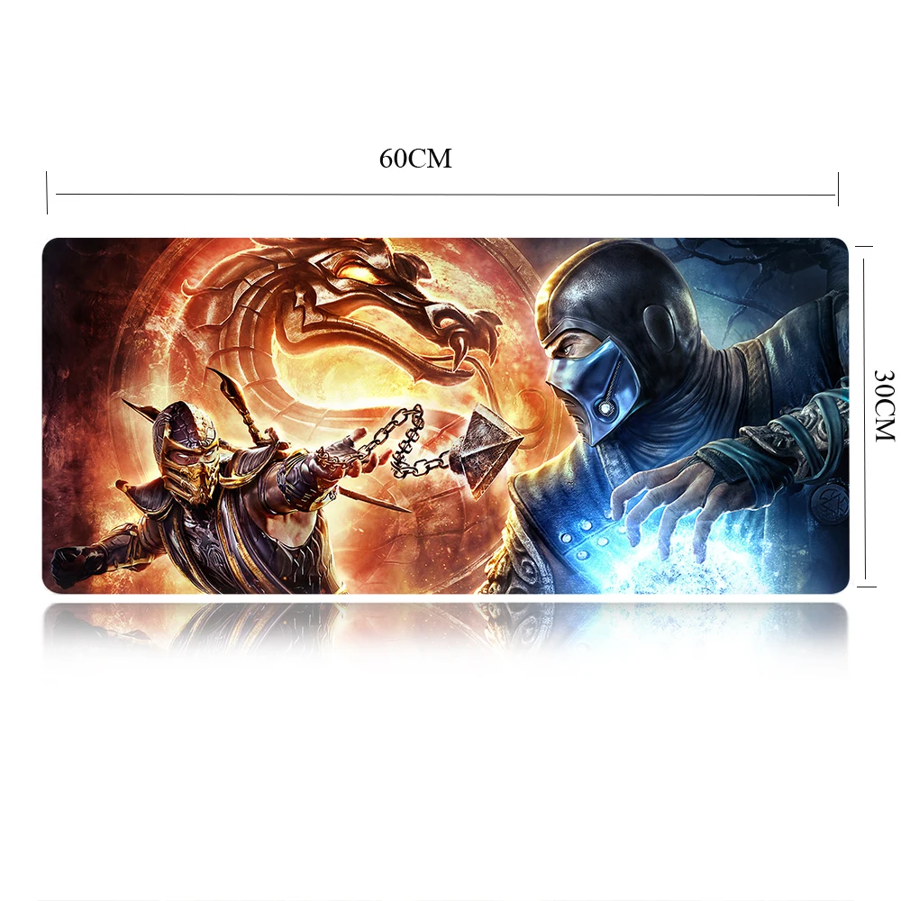 YIMAOC Mortal Kombat Коврик Для Мыши Компьютерный коврик для мыши Противоскользящий