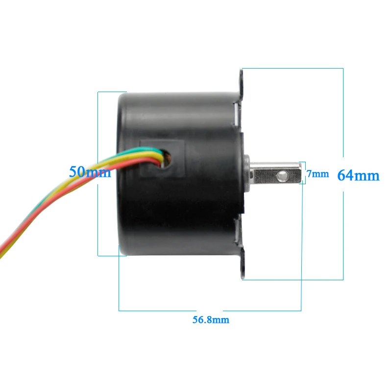 50KTYZ AC220V синхронный двигатель 10 Вт редуктор постоянного магнита Реверсивный