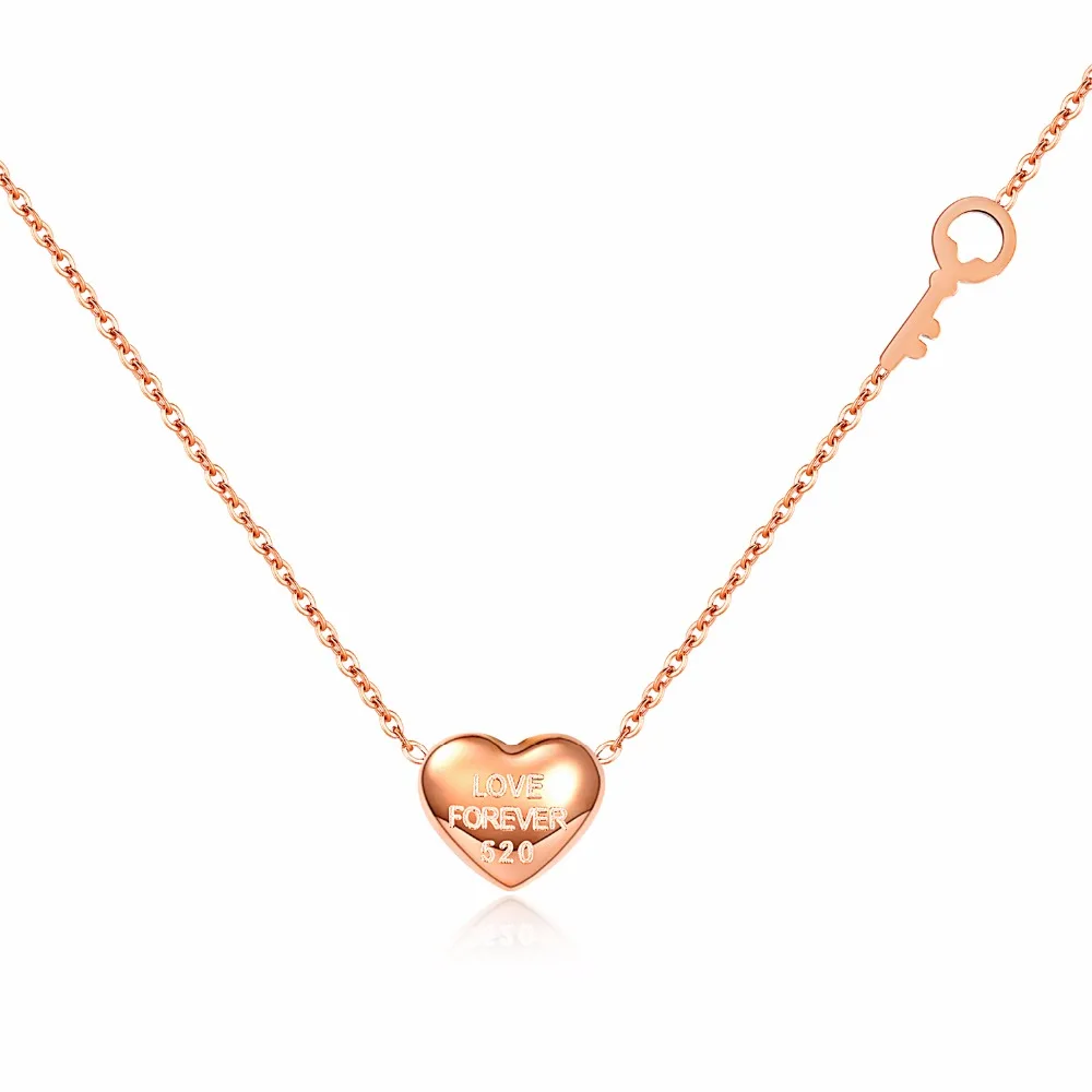Женская Цепочка Из Нержавеющей Стали Под розовое золото|brand necklace|fashion necklacenecklace brand