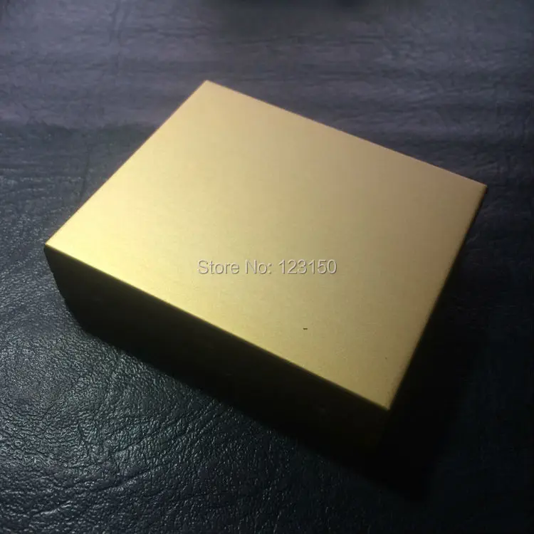 DC-173 Golden Color Dices Set in rectangle gift box with 5 dices | Спорт и развлечения