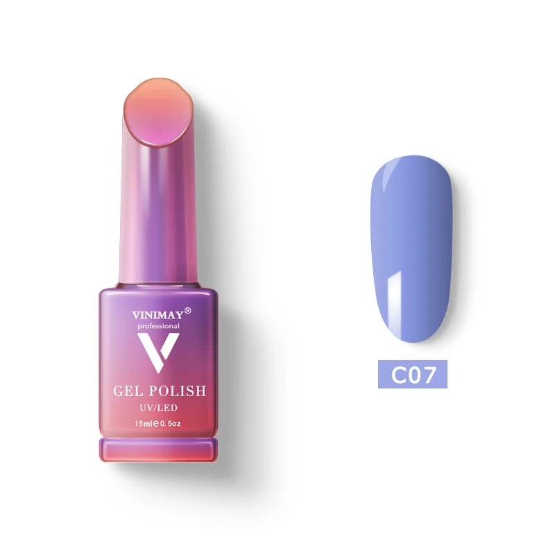 C07 VINIMAY Гель-лак для ногтей vernis полуперманентный УФ замачиваемый Гель-лак дизайн ногтей Гель-лак для маникюра ногтей Гель-лак - Цвет: C07