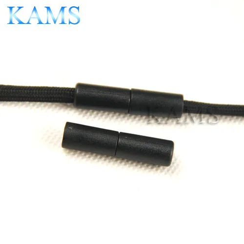 

1000pcs/pack Plastic Lanyard Safety Breakaway Pop Barrel Connectors For Ribbon Lanyards Black