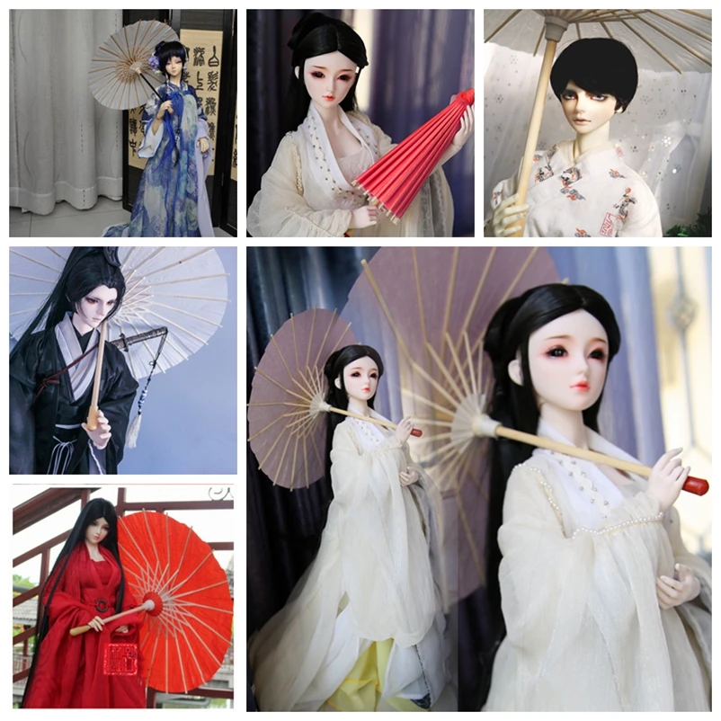 BJD Мини Бумага реквизит с зонтиком для 1/4 17 &quotMSD DD DOD DK DZ Volks кукла фотография