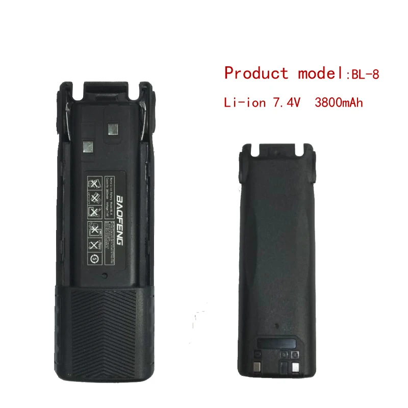 Baofeng UV-82 Батарея BL-8 2800 мА/ч 3800 7 4 в Li-Ion для UV-8D UV-89 UV-8 двухстороннее радио | Мобильные
