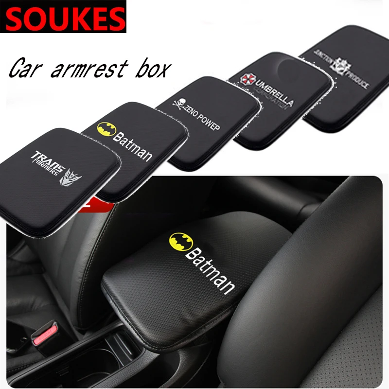 Кожаный Автомобильный подлокотник консоль для сиденья Leon Lbiza Skoda Octavia a5 A7 Rapid Kodiaq