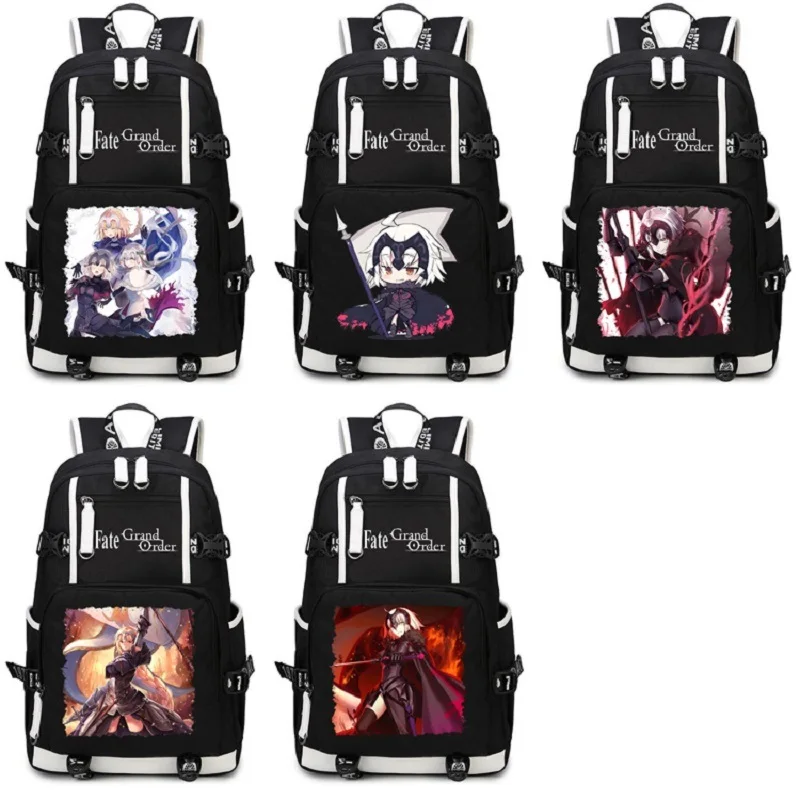 

Аниме-сумки для мужчин и женщин, судьба Гранд орден большой Ёмкость рюкзак ранец сумка Mochila аниме-рюкзаки