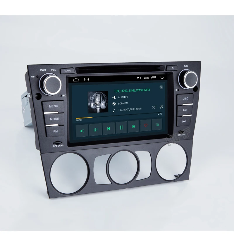 IPS DSP 7 &quotAndroid 10 четырехъядерный автомобильный DVD-плеер GPS-навигация для BMW E90 Sedan E91