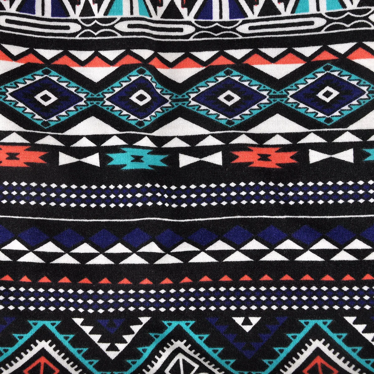 

Cotton fashion hat scarf dual geometric pattern printed sleeve cap spot wholesale