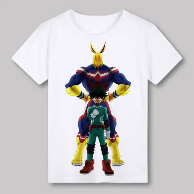 17 Новинка унисекс Boku no hero т Футболка my hero academia футболка унисекс футболка с короткими рукавами - Цвет: 17