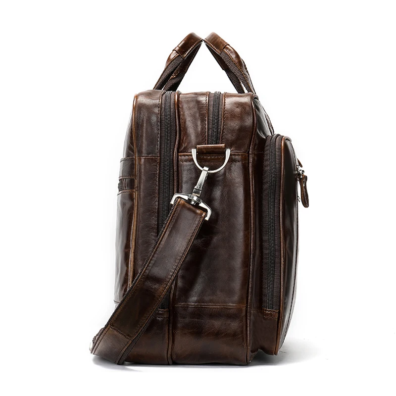 WESTAL натуральная кожаная сумка для багажа мужская спортивная чемодан ручной