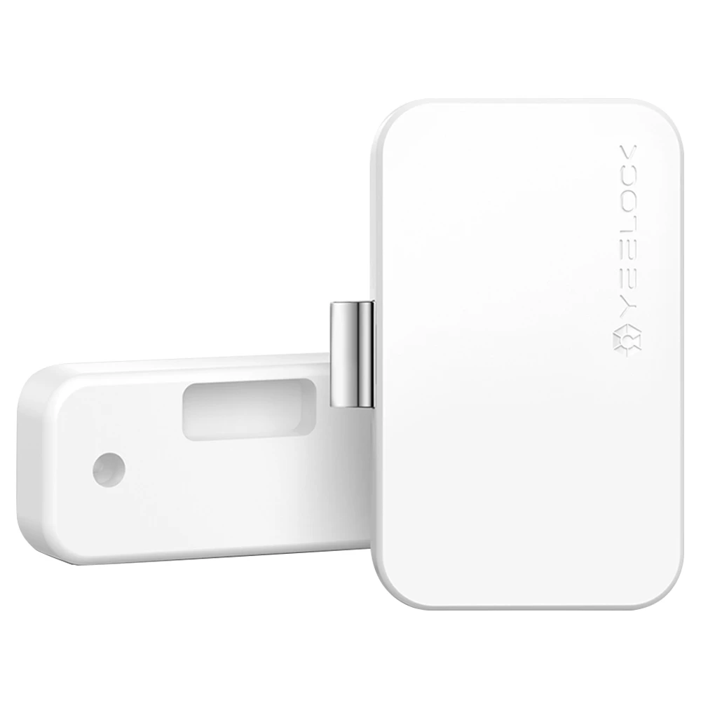 white Xiaomi YEELOCK Умный Замок шкафа ящика без ключа Bluetooth приложение разблокировка Противоугонная защита детей файл безопасности Умный Замок - Цвет: white