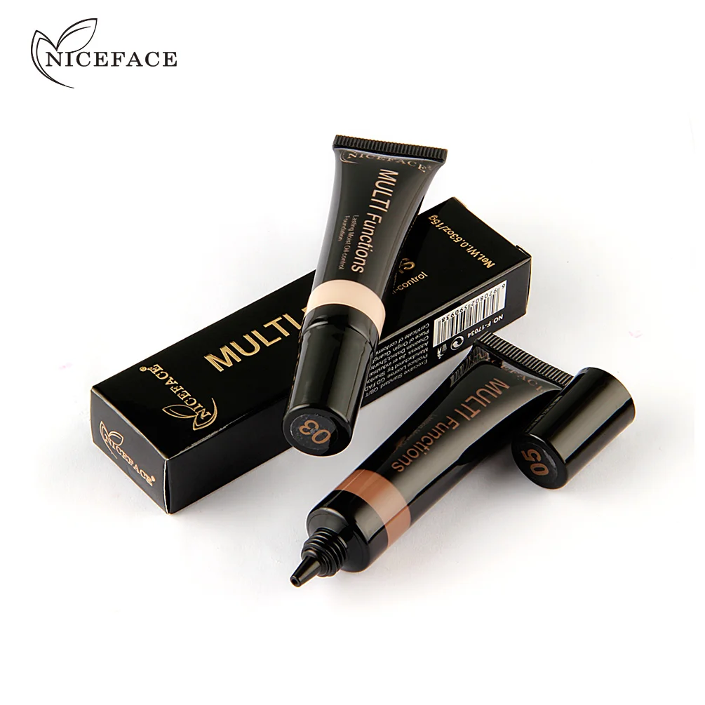Основа для макияжа NICEFACE Жидкая основа BB-крем перемешивающий отбеливающий
