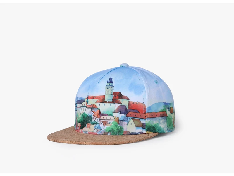 NUZADA Snapback, модная бейсболка с 3D принтом для женщин и мужчин, весенне-летняя кепка из пробкового материала, винтажная Кепка в европейском стиле