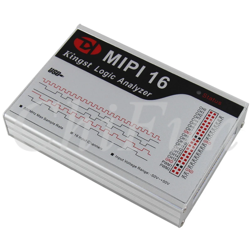 Английская версия MIPI16 USB логический анализатор 500 м Макс частота дискретизации 16