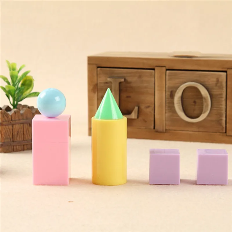 

Творческие геометрические формы Oyuncak Монтессори игрушки для детей Обучающие игрушки Материалы Juguetes Math Baby Brinquedos Educativo