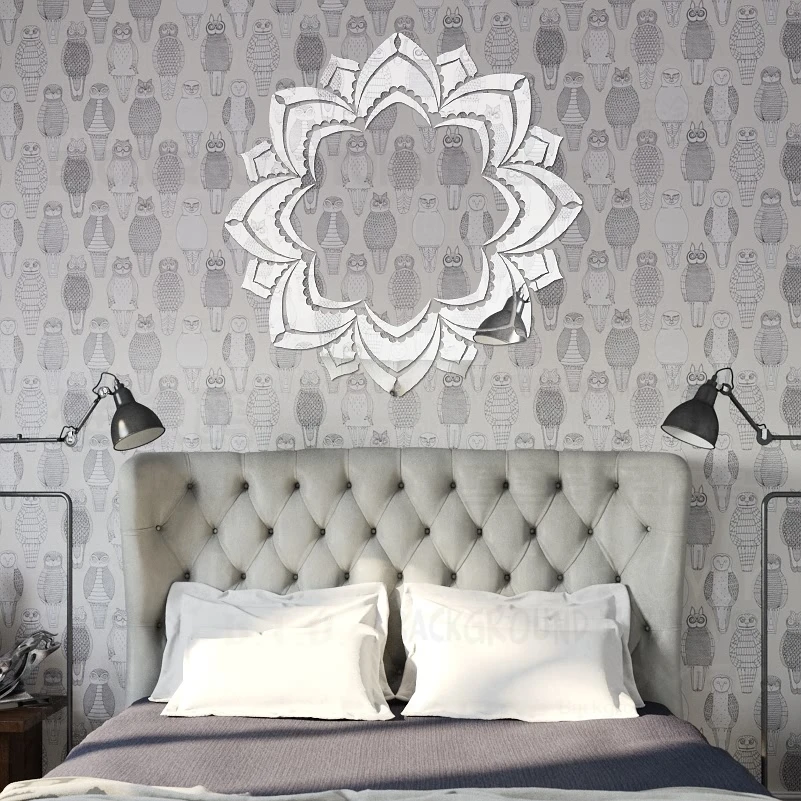 Зеркальные настенные Стикеры наклейка для украшения комнаты Декор дома спальни