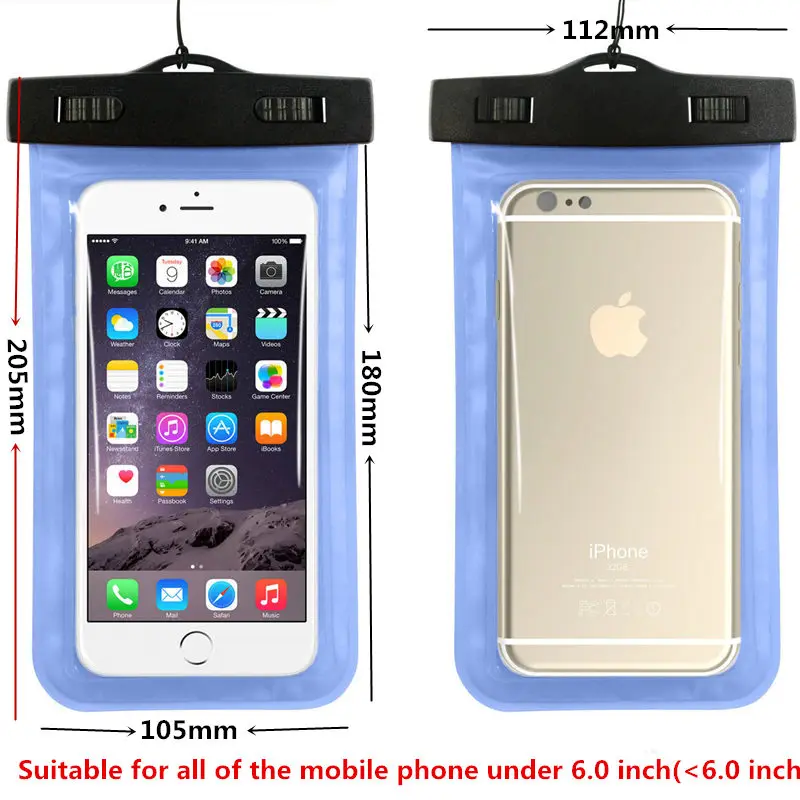 Водонепроницаемый мобильный телефон сумки с ремешком сухой Чехол чехлы для Samsung